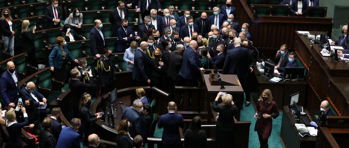 The Sejm in Warsaw, Poland Reuters