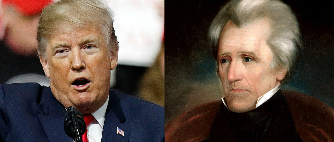 Trump Jackson North America: A president just like Trump? | IPS Journal