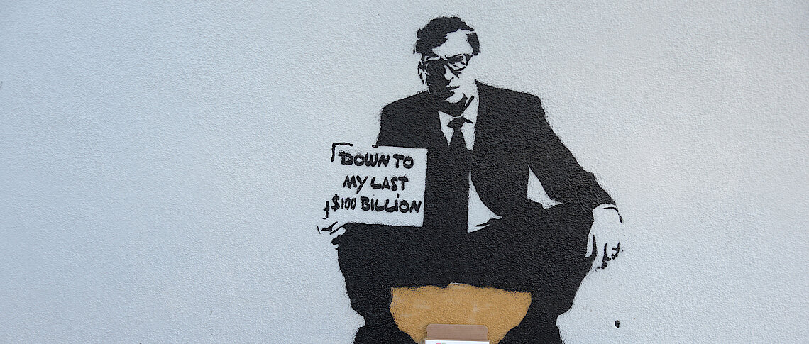 Bill Gates immortalised in Street art Reuters